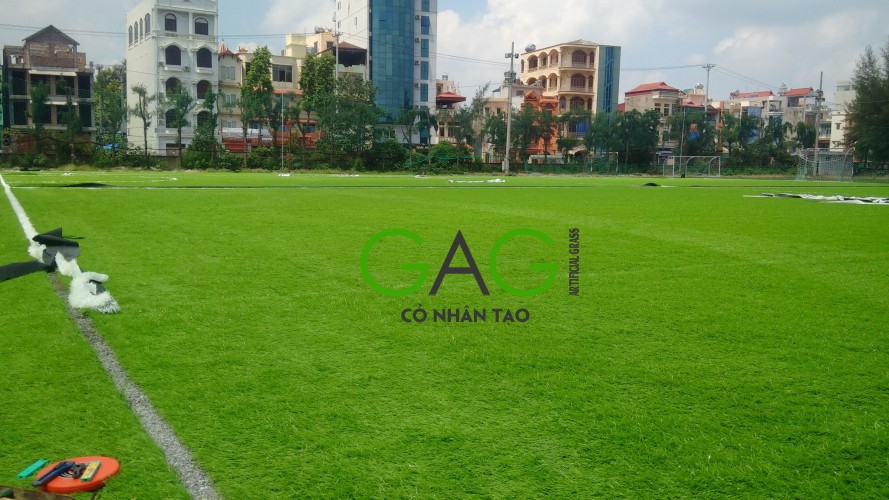 Dự án thi công sân bóng tại sân Đô Lương Hải Dương Dự án thi công sân bóng tại sân Đô Lương Hải Dương